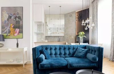 Langzeitmiete einer einzigartigen 3-Zimmer-Wohnung, 96 m², im Stadtteil Śródmieście Północne, Warschau, Polen