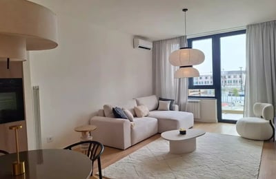 Alquiler a largo plazo de un piso de 2 habitaciones, 59 m², Belgrado, Serbia