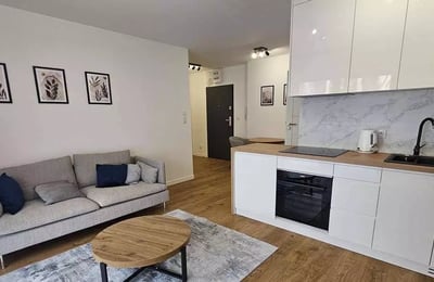 Langzeitmiete einer 2-Zimmer-Wohnung, 44 m², im Stadtteil Kleczków, Breslau, Polen