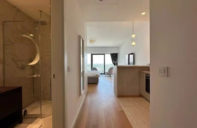 Alquiler a largo plazo de un estudio, 41 m², en Nuevo Belgrado, Belgrado, Serbia