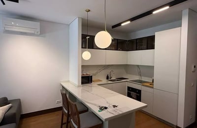 Alquiler a largo plazo de un piso de 2 habitaciones, 60 m², en la residencia premium Knez Miloš, Belgrado, Serbia