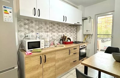Alquiler a largo plazo de un piso de 1 habitación en Chiajna, Bucarest, Rumanía