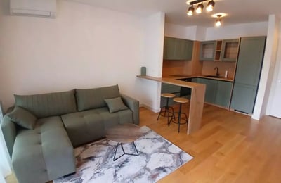 Langzeitmiete einer 2-Zimmer-Wohnung, 55 m², in Vračar, Belgrad, Serbien