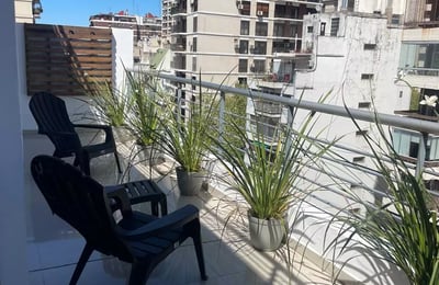 Alquiler a largo plazo de un apartamento de 2 habitaciones, 50 m², en Palermo Botánico, Buenos Aires, Argentina