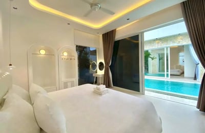 Langzeitmiete einer modernen Villa mit 3 Schlafzimmern in der Nähe des Son-Tra-Berges, Da Nang, Vietnam