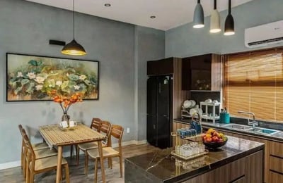 Langzeitmiete einer Villa, 4 Schlafzimmer, in der Nähe des Golden Bay Hotels, Da Nang, Vietnam