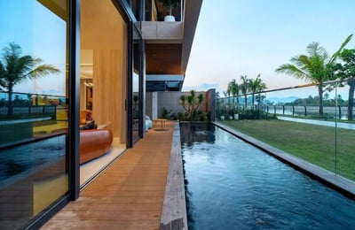Langfristige Miete einer neuen modernen Villa, Song Hao, Da Nang, Vietnam