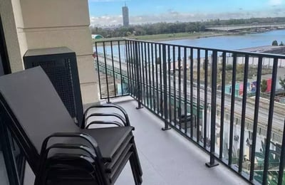 Long-term rental of a 3-room apartment, 86 m², Belgrade Waterfront, Belgrade, Serbia