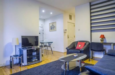 Miete einer gemütlichen 2-Zimmer-Wohnung, 55 m², Stadtzentrum, Belgrad, Serbien
