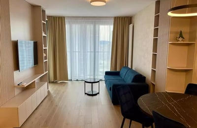 Miete einer modernen 2-Zimmer-Wohnung, 56 m², Ružinov, Bratislava, Slowakei