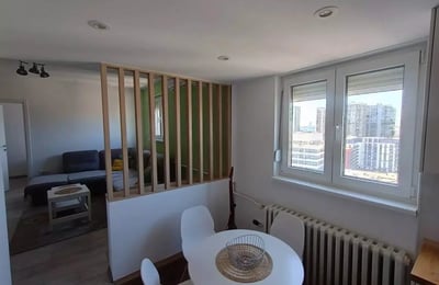 Miete einer gemütlichen 2-Zimmer-Wohnung, 41 m², nahe dem Stadtzentrum, Belgrad, Serbien