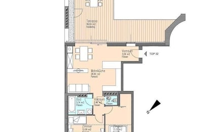 Elegante apartamento de 3 habitaciones en un edificio histórico de Viena, distrito 3