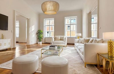 Apartamento histórico frente a la estación de metro Schottenring en el distrito 1 de Viena