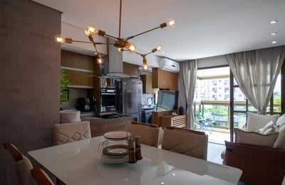 Alquiler de un departamento amueblado de 3 ambientes, 70 m², Barra da Tijuca, Río de Janeiro, Brasil