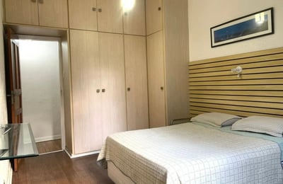 Rental of comfortable 3-room apartments, 70 m², Barra da Tijuca, Rio de Janeiro, Brazil