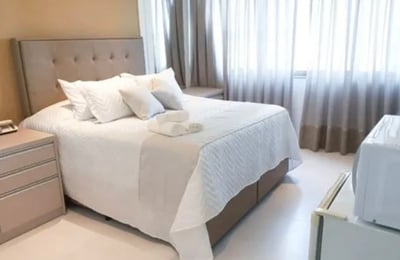 Miete eines hellen Studios, 40 m², Barra da Tijuca, Rio de Janeiro, Brasilien