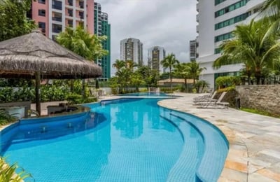Miete eines hellen Studios, 40 m², Barra da Tijuca, Rio de Janeiro, Brasilien