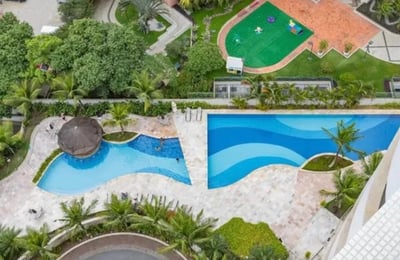 Miete eines hellen Studios, 40 m², Barra da Tijuca, Rio de Janeiro, Brasilien