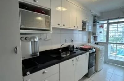 Alquiler de un amplio apartamento de 3 habitaciones, 96 m², en Barra de Tijuca, Río de Janeiro, Brasil