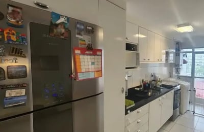 Alquiler de un amplio apartamento de 3 habitaciones, 96 m², en Barra de Tijuca, Río de Janeiro, Brasil