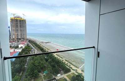 New Studio with Sea View for Rent, Alliance Privilege Complex, Batumi