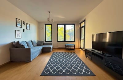 Location d’un appartement spacieux et meublé de 2 pièces, 58 m², Staré Mesto, Bratislava, Slovaquie