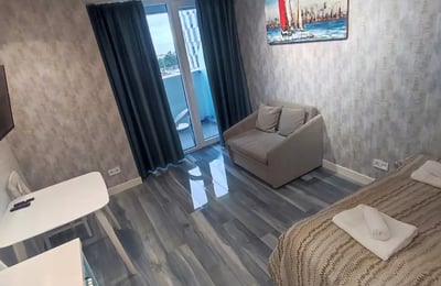 Langzeitmiete eines Studio-Apartments, 29 m², in Batumi, Georgien