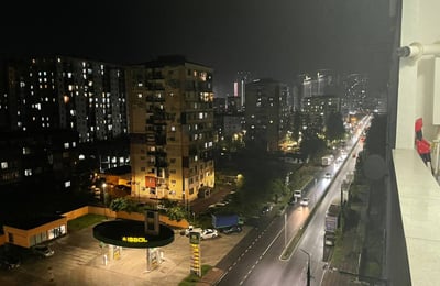 Comfortable, spacious apartment with balcony for rent, 61 m², Batumi, Georgia