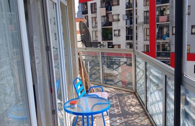 Helle, komfortable Wohnung mit großem Balkon zur Miete, 85 m², Batumi, Georgien