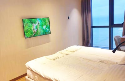 Rent a luxury, stylish apartment with sea view, 57 m², Batumi, Georgia