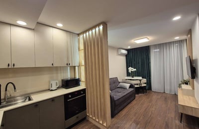 Location d'un appartement cosy avec vue sur le front de mer, 52 m², Batoumi, Géorgie