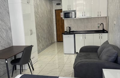 Location d'un studio cosy et lumineux avec balcon, 32 m², Batoumi, Géorgie