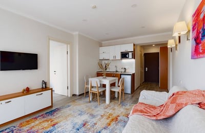 Location d'un appartement lumineux et cosy, 60 m², Orbi Beach Tower, Batoumi, Géorgie