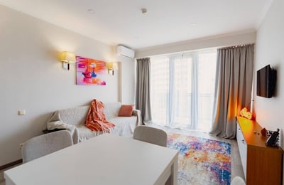 Location d'un appartement lumineux et cosy, 60 m², Orbi Beach Tower, Batoumi, Géorgie