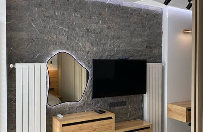 Vermietung eines gemütlichen Studios mit Balkon, 40 m², Black Sea Tower, Batumi, Georgien