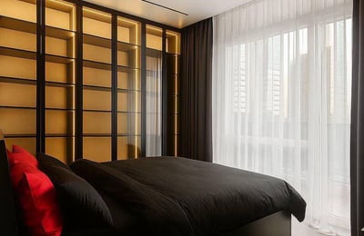 Alquiler de apartamento luminoso y moderno con balcón, 70 m², Batumi, Georgia