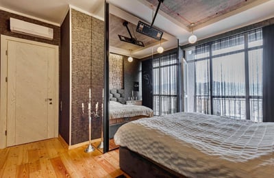 Moderne 100 m² Wohnung mit Stadtblick zu vermieten, Batumi, Georgien