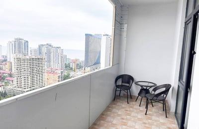 Comfortable apartment for rent in Black Sea Tower with stadium view, 60 m², Batumi, Georgia