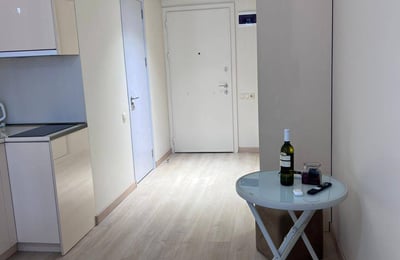 Location d'un studio panoramique meublé avec vue sur la mer, 29 m², Batoumi, Géorgie
