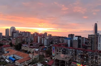 Rent a spacious, fully furnished apartment with balcony, 75 m², Batumi, Georgia