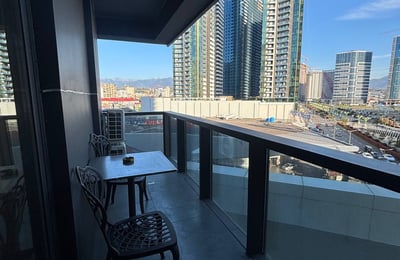 Rent a premium, stylish apartment with balcony, 57 m², Blu Sky Tower, Batumi, Georgia