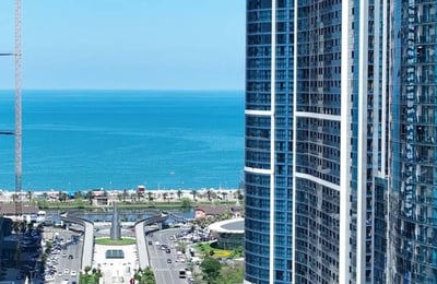 Аренда современной, комфортной квартиры с видом на море, Рамада Плаза, Батуми, Грузия