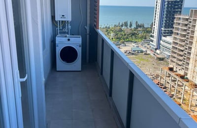 Rent a bright, cozy apartment with sea view, 50 m², Batumi, Georgia