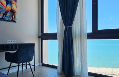 Location d'un studio cosy avec vue sur la mer, 34 m², Batoumi, Géorgie
