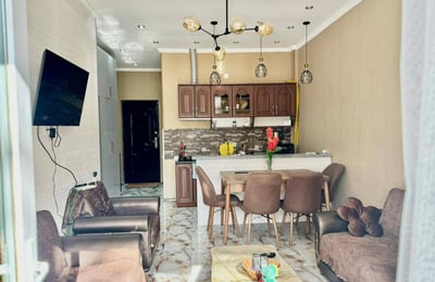 Аренда светлой, комфортной квартиры с балконом, 50 м², Батуми, Грузия