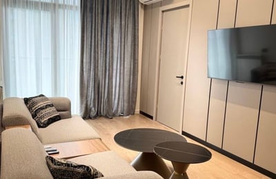 Location d'un appartement lumineux et moderne, 62 m², Black Sea Tower, Batoumi, Géorgie