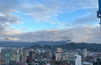Apartamento 43m² con hermosa vista en alquiler, Batumi, Georgia