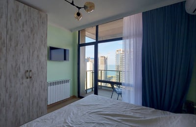 Premium Apartment 85m² with Panoramic View for Rent, Batumi, Georgia