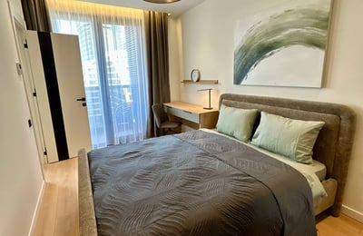 Alquiler de un nuevo apartamento de 50 m² con vista panorámica al mar, Batumi, Georgia