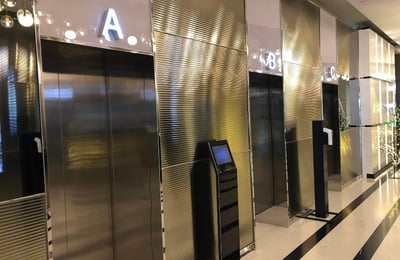 Alquiler de un estudio con vistas panorámicas al mar y al bulevar, 30 m², Batumi, Georgia